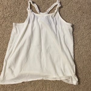 White tank top